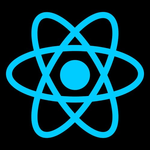 React logo for full-stack web development services in the Philippines