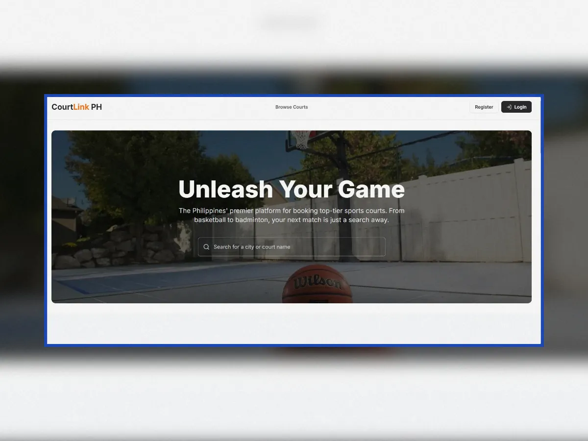 Case Study: CourtLink PH - A Booking Platform for Sports Venues